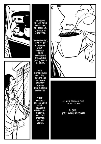 Planche n°19 de Workaholic, par Rosalys et Morgan Magnin