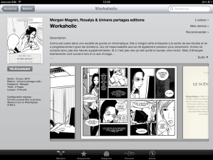 Aperçu de Workaholic dans l'iBookStore