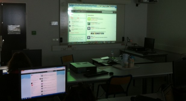 Formation sur Twitter dans le cadre du Printemps d'UNIT