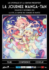 Affiche de la Journée Manga-tan 2012