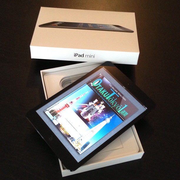 Déballage de l'iPad Mini