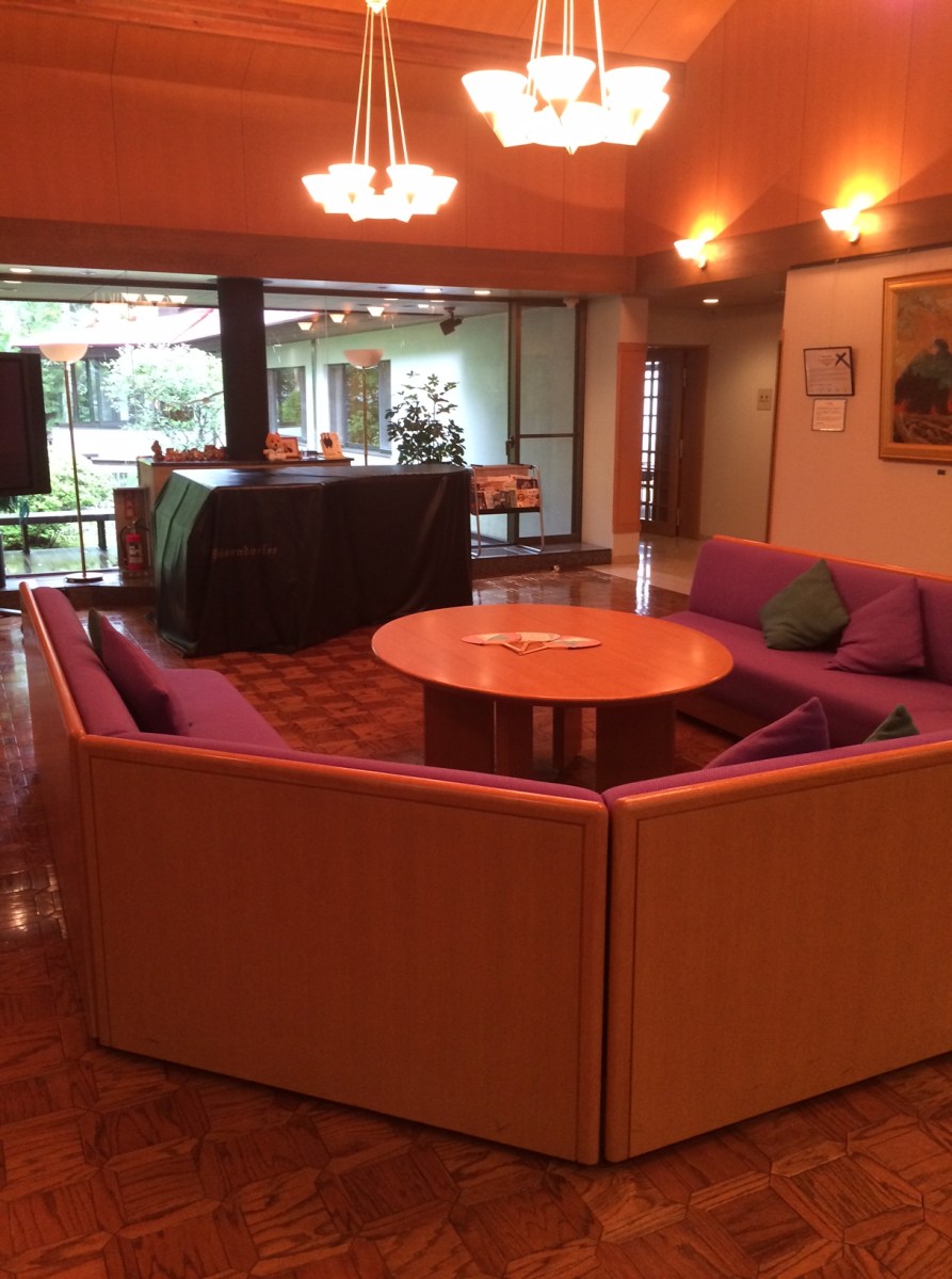 The National Institute of Informatics (NII) possess this gorgeous seminar house in Karuizawa. It was built on land donated by Dr. Hiroshi Inose, the first director general of NII. According to the website of NII, Dr Inose's idea was to create an ideal place for interdisciplinary and international discussions.