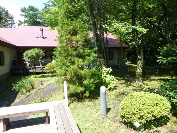 The National Institute of Informatics (NII) possess this gorgeous seminar house in Karuizawa. It was built on land donated by Dr. Hiroshi Inose, the first director general of NII. According to the website of NII, Dr Inose's idea was to create an ideal place for interdisciplinary and international discussions.